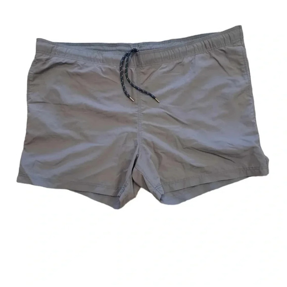 Lands End Grey Lined Swim  Shorts Size XXL - Picture 1 of 7